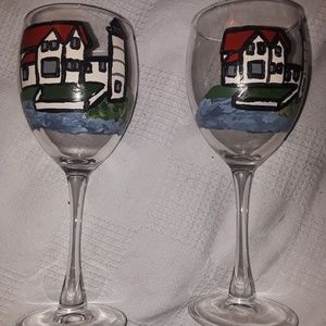 wine glasses
